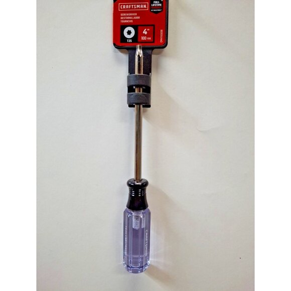 New CRAFTSMAN Torx Screwdriver, T25, Black, CMHT65038, - Picture 1 of 3